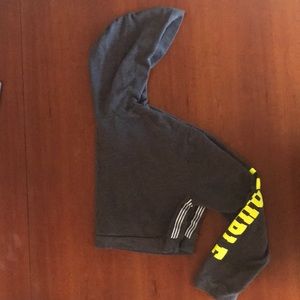 Cropped Gray Sweatshirt